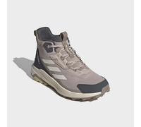 Wanderschuh ADIDAS TERREX "ANYLANDER MID", Damen, Gr. 42, beige (wonder taupe, wonder weiß, grau six), Textil, Schuhe Wanderschuh (74408138-42) wonder taupe, wonder weiß, grau six