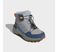 Adidas Wanderschuh Terrex AX4R Mid Kinder – Grau/Reflective Silber/Glow Blau, Gr. 40