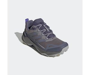 Wanderschuh ADIDAS TERREX "SKYCHASER AX5 W", Damen, Gr. 41, taupe oxide, preloved violet, glory grau, Synthetik, Textil, Schuhe Wanderschuh, Outdoor-Schuh, Multifunktionsschuh (65335658-41) taupe oxid