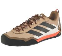 Wanderschuh ADIDAS TERREX "SKYCHASER SOLO ZUSTIEGS", Herren, Gr. 45, cardboard, carbon, semi impact orange, Gummi, Synthetik, Textil, Schuhe Wanderschuh (36771021-45) cardboard, carbon, semi impact or