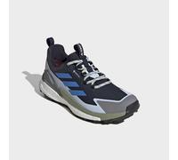 Wanderschuh ADIDAS TERREX "TERREX FREE HIKER 2.0 LOW GORE-TEX", Herren, Gr. 43, legend ink, ray blau, crystal sky, Synthetik, Textil, Schuhe Wanderschuh, wasserdicht (15922615-43) legend ink, ray blau