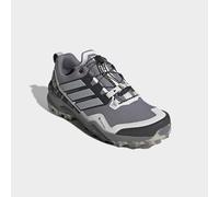 Wanderschuh ADIDAS TERREX "TERREX SKYCHASER GORE-TEX", Damen, Gr. 44, grau three, grau two, sanftes weiß, Synthetik, Textil, Schuhe Wanderschuh, wasserdicht (60168168-44) grau three, grau two, sanftes