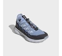 Wanderschuh ADIDAS TERREX "VOYAGER 21 TRAVEL", Damen, Gr. 43, globlu, crsk, carbon, Synthetik, Textil, Schuhe Wanderschuh (56655259-43) globlu, crsk, carbon