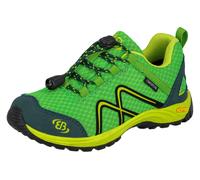 Brütting Unisex Kinder Guide Trekking- & Wanderhalbschuhe, Grün/ Petrol/ Lemon, 35 EU