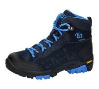 Brütting Mount Bona High Kids Trekkingsstiefel, Marine/Blau, 32 EU