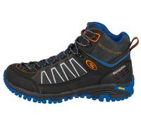 Brütting Unisex Mount Meloni Trekking-& Wanderstiefel, Schwarz Orange Blau, 38 EU
