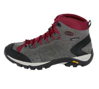 Wanderschuh BRÜTTING "Trekkingstiefel Mount Bona High", Damen, Gr. 43, grau, Veloursleder, Schuhe Wanderschuh (073506-43) grau