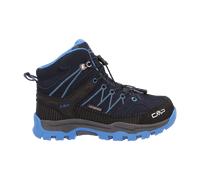 Wanderschuh CMP "KIDS RIGEL MID WP TREKKING SHOES", Kinder, Gr. 37, b.blau, blaustone, royal blau, Leder, Schuhe Wanderschuh, wasserdicht (42889029-37) b.blau, blaustone, royal blau