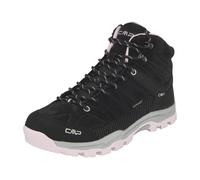 Wanderschuh CMP "KIDS RIGEL MID WP TREKKING SHOES", Kinder, Gr. 39, schwarz (antracite, soft pink), Leder, Schuhe Wanderschuh, wasserdicht (91679860-39) antracite, soft pink