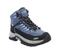 Wanderschuh CMP "RIGEL 2.0 MID WMN WP TREKKING SHOES", Damen, Gr. 37, space, sky blau, Leder, Schuhe Wanderschuh, wasserdicht (24038762-37) space, sky blau