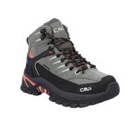 Wanderschuh CMP "RIGEL 2.0 MID WMN WP TREKKING SHOES", Damen, Gr. 40, avocado, coral, Leder, Schuhe Wanderschuh, wasserdicht (91278457-40) avocado, coral