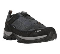 Wanderschuh CMP "RIGEL LOW FITGO TREKKING SHOES WP", Damen, Gr. 46, antracite, arabica, Leder, Synthetik, Schuhe Wanderschuh, wasserdicht (84522546-46) antracite, arabica