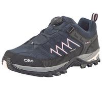 Wanderschuh CMP "RIGEL LOW FITGO WMN WP TREKKING SHOES", Damen, Gr. 37, rosa (antracite, rose), Leder, Schuhe Wanderschuh, wasserdicht (41453235-37) antracite, rose