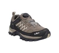 Wanderschuh CMP "RIGEL LOW FITGO WMN WP TREKKING SHOES", Damen, Gr. 39, deserto, arena, Leder, Schuhe Wanderschuh, wasserdicht (70155938-39) deserto, arena