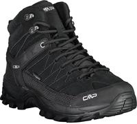 Wanderschuh CMP "RIGEL MID WP TREKKING SHOES", Herren, Gr. 41, grau (anthra, grün), Veloursleder, Schuhe Wanderschuh, wasserdicht (15955922-41) anthra, grün