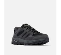 Wanderschuh COLUMBIA "REDMOND™ IV LOW WATERPROOF", Gr. 40,5, schwarz, citron haze, Mesh, Synthetik, sportlich, Schuhe, wasserdicht (72947119-40,5) schwarz, citron haze