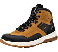 Wanderschuh GRISPORT "Schnürstiefel", Damen, Gr. 47, braun (hellbraun, schwarz), Obermaterial: 50% Rindsleder Leather cow. 50% Lammleder LEL., Schuhe Wanderschuh (73770535-47) hellbraun, schwarz