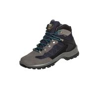 Wanderschuh GRISPORT "Schnürstiefel Gritex", Damen, Gr. 38, grau (anthrazit, blau), Obermaterial: 50% Rindsleder Leather cow. 50% Lammleder LEL., Schuhe Wanderschuh (56581957-38) anthrazit, blau