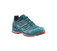 Wanderschuh HAIX "Black Eagle Adventure 46055 GTX Ws", Damen, Gr. 4,5, blau (blau, bunt), Obermaterial: 100% sonstige Fasern AF., Schuhe Wanderschuh (44391410-4,5) blau, bunt