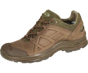 Wanderschuh HAIX "Black Eagle Nature GTX Low", Herren, Gr. 11,5, grün (olive), Obermaterial: 100% Rindnubukleder CNU., Schuhe Wanderschuh (65925161-11,5) olive