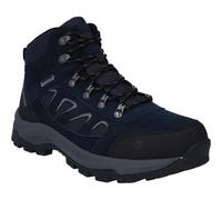 Wanderschuh HI-TEC "Hi-Tec Stiefel Bandera Expedition Wp", Herren, Gr. 39, Normalschaft, mitternachtsblau, lavagrau, steinbruch, Obermaterial: 60% Rindswildleder/30% Kunstfell/10% Synthetik Futter: 10