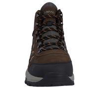 Wanderschuh HI-TEC "Hi-Tec Stiefel Bandera Expedition Wp", Herren, Gr. 46, Normalschaft, eiffelturm, vintage, khaki, aprikosenorange, Obermaterial: 60% Rindswildleder/30% Kunstfell/10% Synthetik Futte
