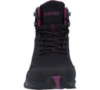 Wanderschuh HI-TEC "Hi-Tec Stiefel Jackdaw Mid Wp Frauen", Damen, Gr. 41, Normalschaft, schwarz, burgunderrot, Obermaterial: 56% Textil, 44% Synthetik Futter: 100% Textil Innensohle: 90% EVA/10% Texti