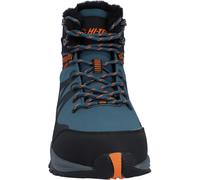 Wanderschuh HI-TEC "Hi-Tec Stiefel Jackdaw WP Insulated", Herren, Gr. 42, Normalschaft, lt navy, schwarz, orange, 56% Textil, 44% Synthetik 100% Textil 90% EVA/10% Textil 100% Synthetik, Schuhe Wander