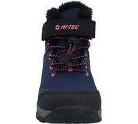 Wanderschuh HI-TEC "Hi-Tec Stiefel Jackdaw WP JRG Insulated", Kinder, Gr. 35, Normalschaft, blau (marineblau, dunkelgrau, magenta), 56% Textil, 44% Synthetik 100% Textil 90% EVA/10% Textil 100% Synthe