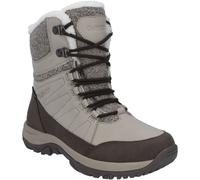 Wanderschuh HI-TEC "Hi-Tec Stiefel Riva Mid Wp Frauen", Damen, Gr. 36, Normalschaft, braun (insel, fossil, schwarz, tinte), PU, Kunstfell, EVA, Gummi, Schuhe Wanderschuh (61986412-36) insel, fossil, s