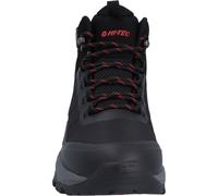Wanderschuh HI-TEC "Hi-Tec Stiefel Storm Expedition Sport Wp", Herren, Gr. 45, Normalschaft, schwarz, rot, Obermaterial: 60% Textil + 40% Synthetik Futter: 100% Textil Innensohle: 90% EVA/10% Textil L