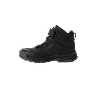 Wanderschuh JACK WOLFSKIN "CYROX TEXAPORE MID K", Jungen, Gr. UK1-EU33, Normalschaft, schwarz, Hauptmaterial: Synthetic. .Second Material: Textile. Futter: Texapore Core .Sole: Rubber / EVA. 100% Rubb