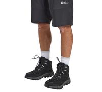 Wanderschuh JACK WOLFSKIN "CYROX TEXAPORE MID M", Herren, Gr. UK 9,5 - EU 44, Normalschaft, phantom, Obermaterial: Synthetik. Obermaterial 2: Textilmaterial. Futter: Polyester, Schuhe Wanderschuh (687