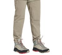 Wanderschuh JACK WOLFSKIN "CYROX TEXAPORE MID W", Damen, Gr. UK4-EU37, Normalschaft, grün (mint, leaf), Obermaterial: Synthetik. Obermaterial 2: Textilmaterial. Futter: Polyester, Schuhe Wanderschuh (