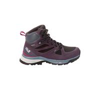 Wanderschuh JACK WOLFSKIN "FORCE STRIKER TEXAPORE MID W" Gr. UK 3 - EU 35,5, Normalschaft, lila (dunkellila) Schuhe Damen (32184462-3)