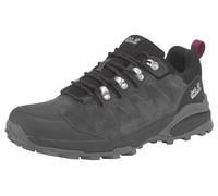 Jack Wolfskin Damen Wanderschuhe Refugio Texapore Low - wasserdicht - Dark Steel/Purple Größe 39