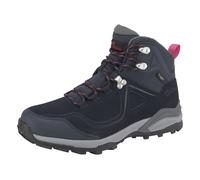 Wanderschuh JACK WOLFSKIN "SUNSET HIKE TEXAPORE MID W", Gr. 38, blau (night blau), Leder, Textil, sportlich, Schuhe, Wasserdicht (53546338-38) night blau