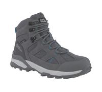 Wanderschuh JACK WOLFSKIN "TRAIL HIKER TEXAPORE MID W" Gr. 37,5, grau (grau, blau) Schuhe Damen wasserdicht Bestseller (86512618-37,5)