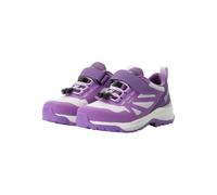 Wanderschuh JACK WOLFSKIN "VILLI HIKER TEXAPORE LOW K", Kinder, Gr. UK 13 - EU 32, Normalschaft, lila (sea, rose), Main Material Second Material: 100% Polyamide. Lining Sole: 100% Rubber/ EVA, Schuhe 