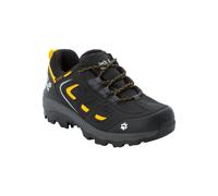 Jack Wolfskin Jungen Unisex Kinder Vojo Texapore Low K Walking-Schuh, Black/Burly Yellow, 29 EU
