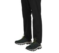 Wanderschuh JACK WOLFSKIN "VOJO TOUR TEXAPORE LOW M", Herren, Gr. UK 12,5 - EU 47,5, Normalschaft, schwarz (schwarz, forest), Obermaterial: Synthetik; Obermaterial 2: Textilmaterial; Futter: Polyester