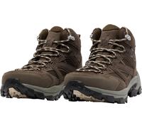 Wanderschuh JACK WOLFSKIN "VOJO TOUR TEXAPORE MID M", Herren, Gr. 46, braun (cold coffee), Synthetik, Textil, Schuhe Wanderschuh, Wasserdicht, Trekkingschuh (97769666-46) cold coffee