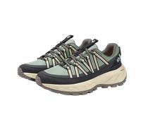 Wanderschuh JACK WOLFSKIN "WILD HIKE TEXAPORE LOW W", Damen, Gr. 40,5, grün zinnia, Synthetik, Schuhe Wanderschuh, wasserdicht, Trekkingschuh (39769337-40,5) grün zinnia