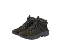 Wanderschuh JACK WOLFSKIN "WILD HIKE TEXAPORE MID M", Herren, Gr. 40, obsidian moss, Synthetik, Schuhe Wanderschuh, wasserdicht, Trekkingschuh (79936461-40) obsidian moss