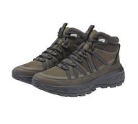Wanderschuh JACK WOLFSKIN "WILD HIKE TEXAPORE MID M", Herren, Gr. 44,5, obsidian moss, Synthetik, Schuhe Wanderschuh, wasserdicht, Trekkingschuh (79936461-44,5) obsidian moss