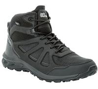Jack Wolfskin Wanderschuhe Woodland 2 Texapore Mid – wasserdicht – Herren Schwarz EU 44,5