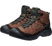 Keen Wanderschuhe Targhee IV Mid WP (Nubukleder, wasserdicht) braun/schwarz Herren, Größe Euro (US) 44,5 (11)
