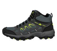 Lico Sierra High Herren Trekking- & Wanderstiefel, Anthrazit/ Lemon, 41 EU
