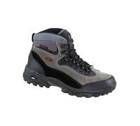 Wanderschuh LICO "Schnürstiefel Milan Comfortex", Damen, Gr. 40, grau, Obermaterial: 100% Rindsleder Leather cow., Schuhe Wanderschuh (60670030-40) grau