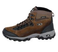 Wanderschuh LICO "Trekkingstiefel Milan", Herren, Gr. 48, braun, Veloursleder, Schuhe Outdoorschuh Trekkingboots Schnürboots Wanderstiefel (861959-48) braun